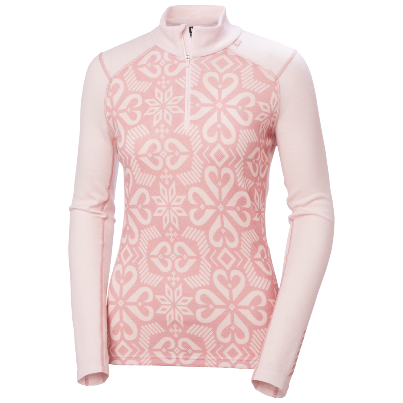 Helly Hansen Lifa Merino Midweight Graphic 1/2 Zip - Maglia in lana merino - Donna | Hardloop