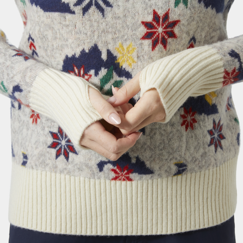 Helly Hansen Arctic Iceland Knit - Felpa - Donna | Hardloop