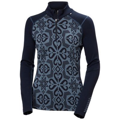 Lifa Merino Midweight Graphic 1/2 Zip - Merinowolltrikot - Damen