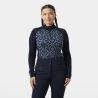 Helly Hansen Lifa Merino Midweight Graphic 1/2 Zip - Merinoulltröja - Dam | Hardloop