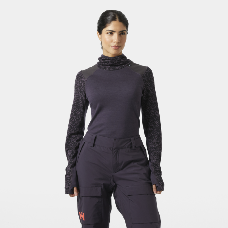 Helly Hansen Lifa Merino Midweight Balaclava Hoodie - Merinoulltröja - Dam | Hardloop