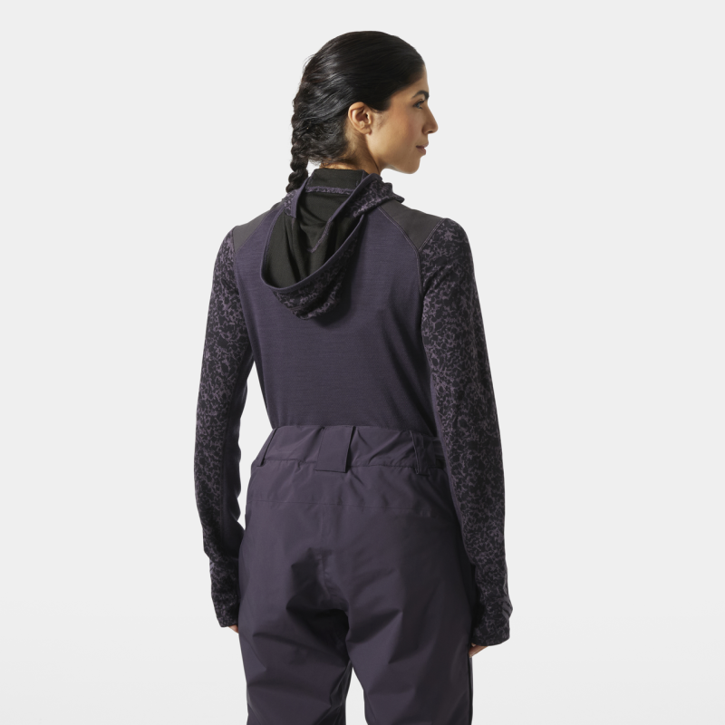 Helly Hansen Lifa Merino Midweight Balaclava Hoodie - Merinoulltröja - Dam | Hardloop