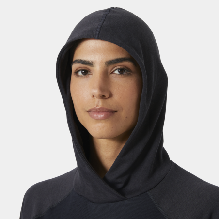 Helly Hansen Felpa Con Cappuccio Donna Lifa Tech - Traspirante E Ad Asciugatura Rapida