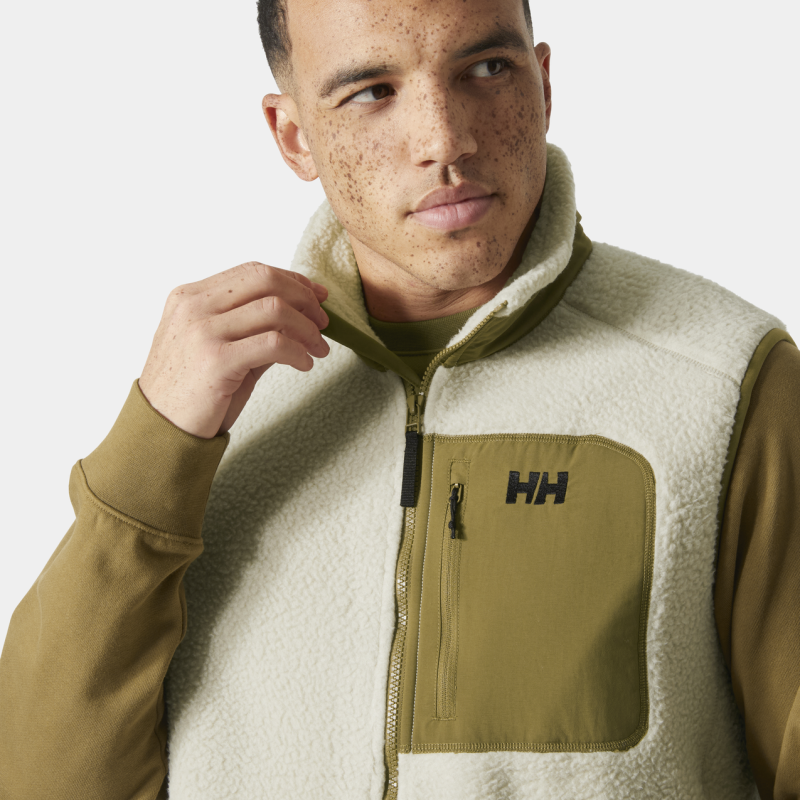 Helly Hansen Panorama Pile Block Vest - Fleeceväst | Hardloop