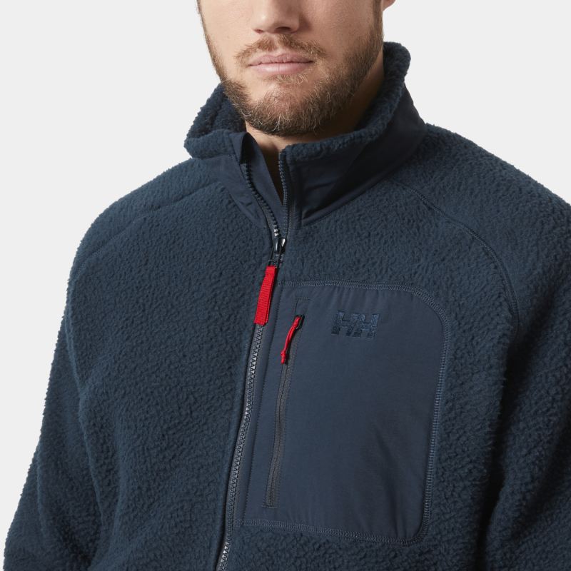 Helly Hansen Panorama Pile Block Jacket - Fleecetröjor - Herr | Hardloop