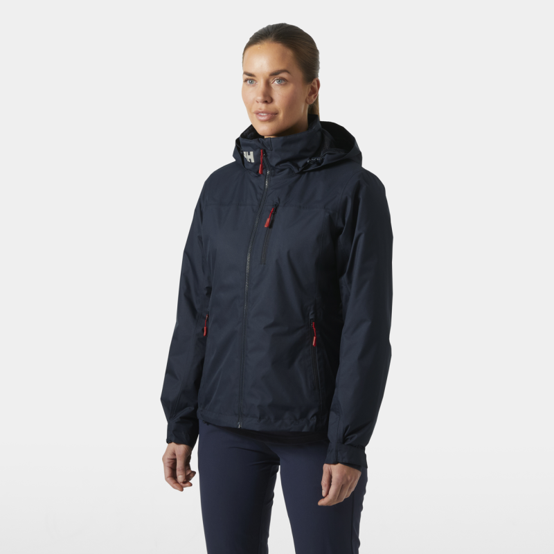 Helly Hansen Crew Hooded Pile Jacket - Chaqueta náutica - Mujer | Hardloop