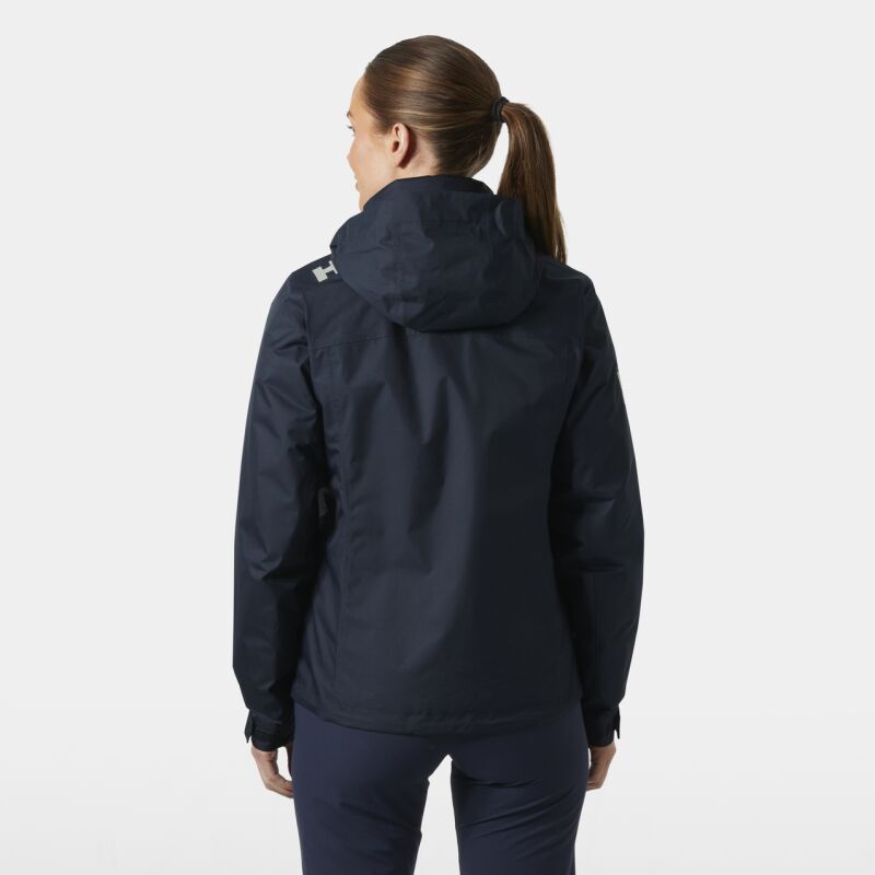 Helly Hansen Crew Hooded Pile Jacket - Sejlerjakke - Damer | Hardloop