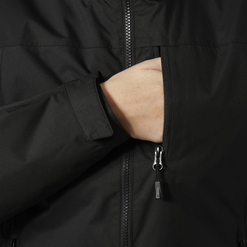 Helly Hansen Crew Hooded Pile Jacket - Sejlerjakke - Damer | Hardloop