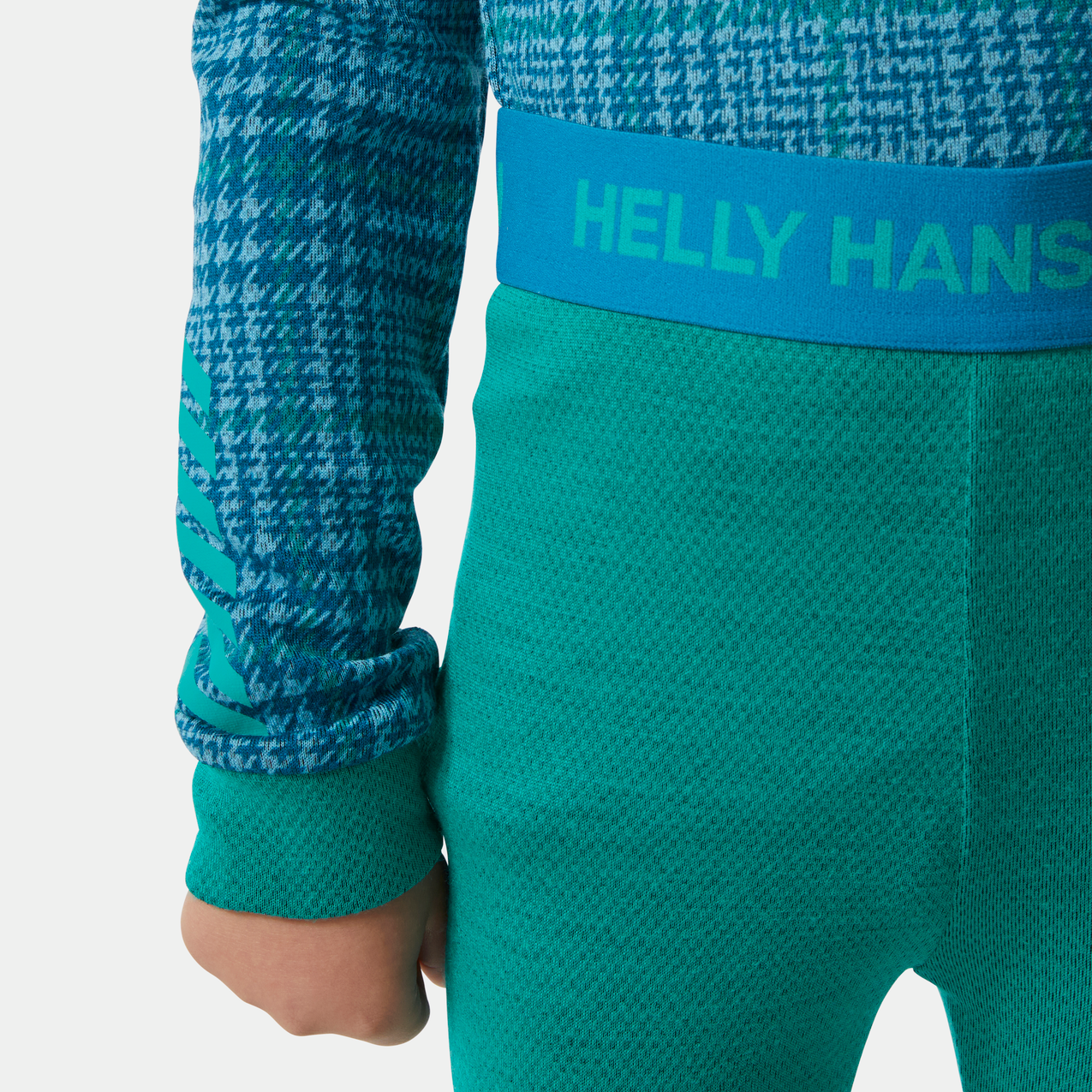 Helly Hansen Graphic Lifa Merino Set - Merino base layer - Kid's | Hardloop