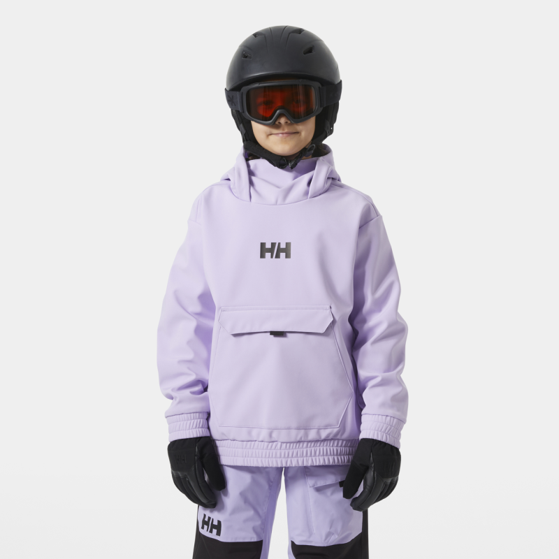 Helly Hansen Powder Softshell Hoodie - Skidjacka - Børn | Hardloop