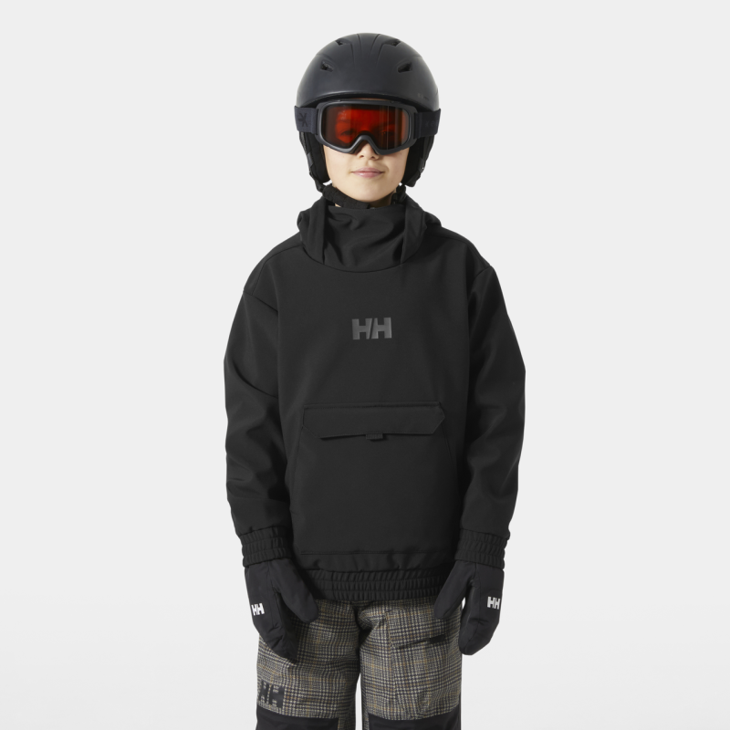 Helly Hansen Powder Softshell Hoodie - Ski jacket - Kid's | Hardloop
