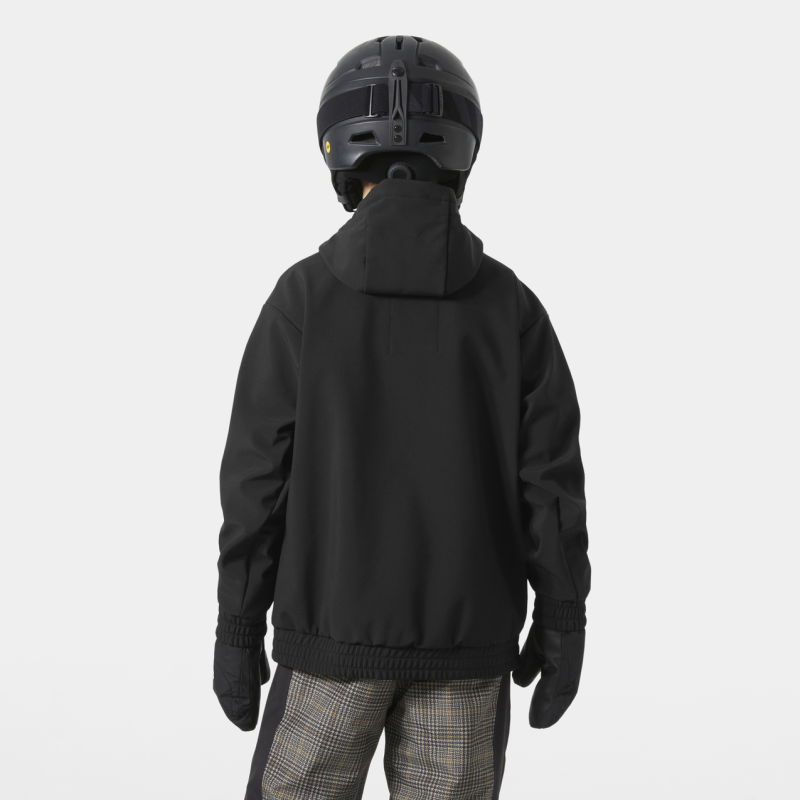 Helly Hansen Powder Softshell Hoodie - Ski jacket - Kid's | Hardloop