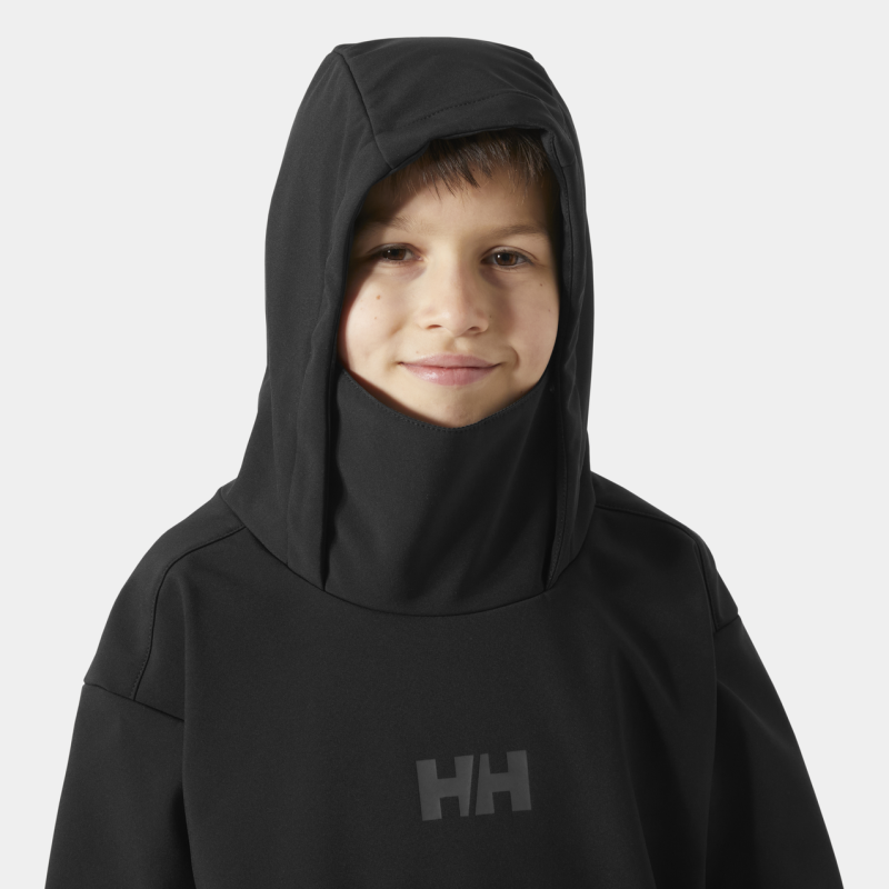 Helly Hansen Powder Softshell Hoodie - Ski jacket - Kid's | Hardloop