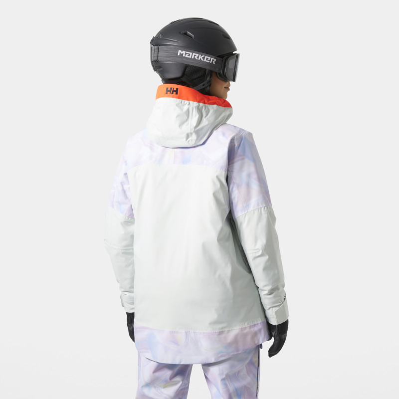 Helly Hansen Powchaser Asym Jacket - Ski-jas - Dames | Hardloop