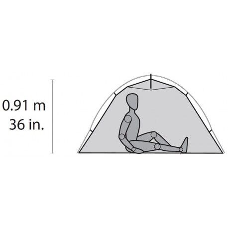 MSR Hubba NX Solo - 1-Personentent