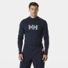 Helly Hansen Lifa Merino Midweight Logo - Maillot thermique laine mérinos homme | Hardloop