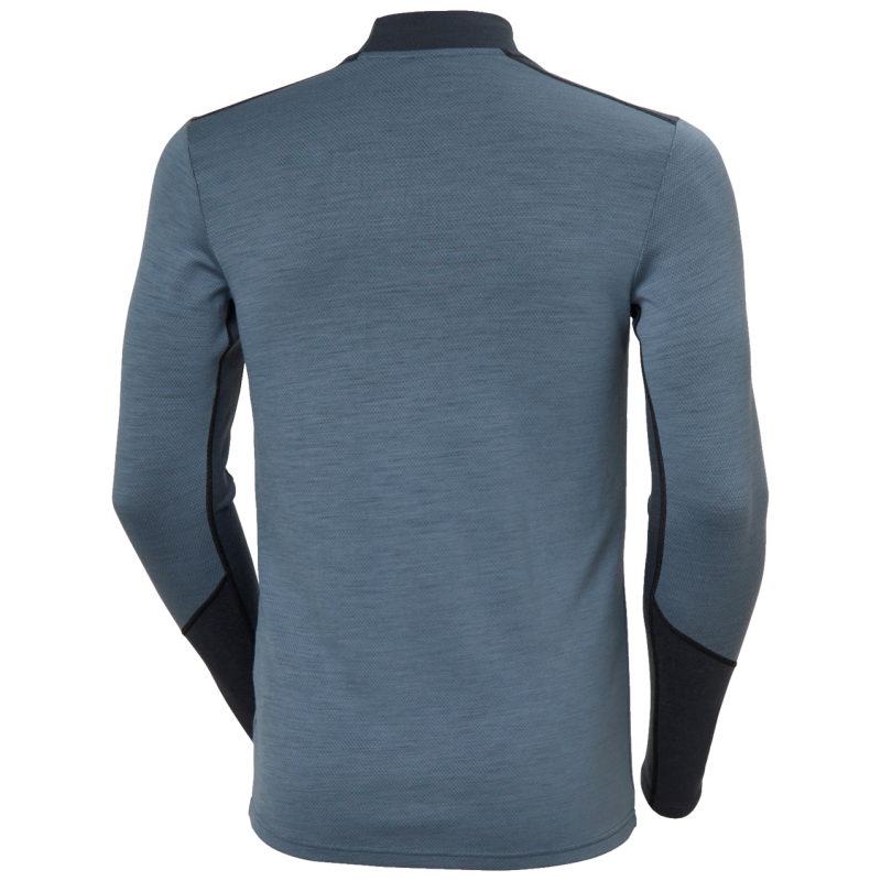 Helly Hansen Lifa Merino Midweight Logo - Maillot thermique laine mérinos homme | Hardloop