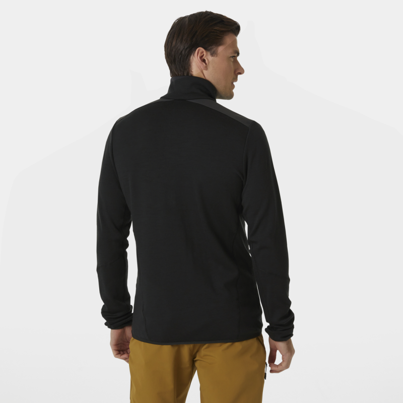 Helly Hansen Lifa Merino Midlayer 1/2 Zip - Merino Wollen Shirt - Heren | Hardloop