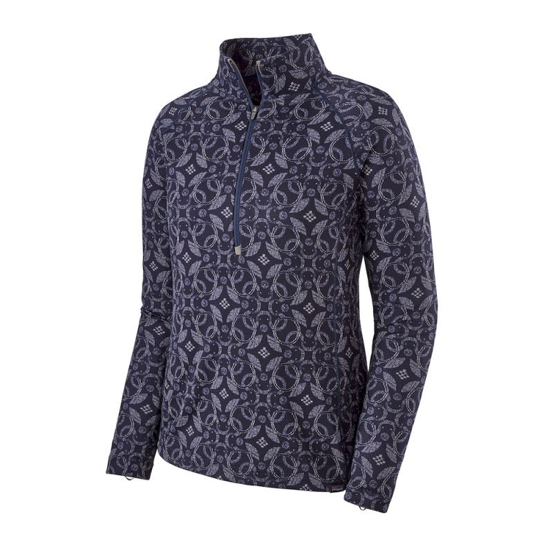Patagonia Cap MW Zip Neck - Underställ Dam