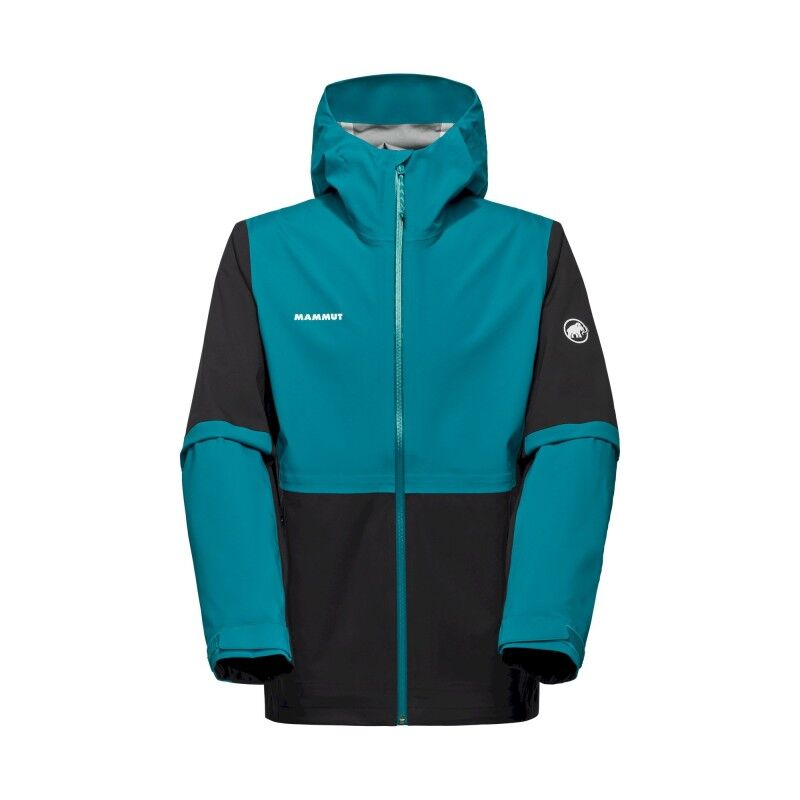 Mammut Linard Guide HS Hooded Jacket - Kurtka przeciwdeszczowa meska | Hardloop