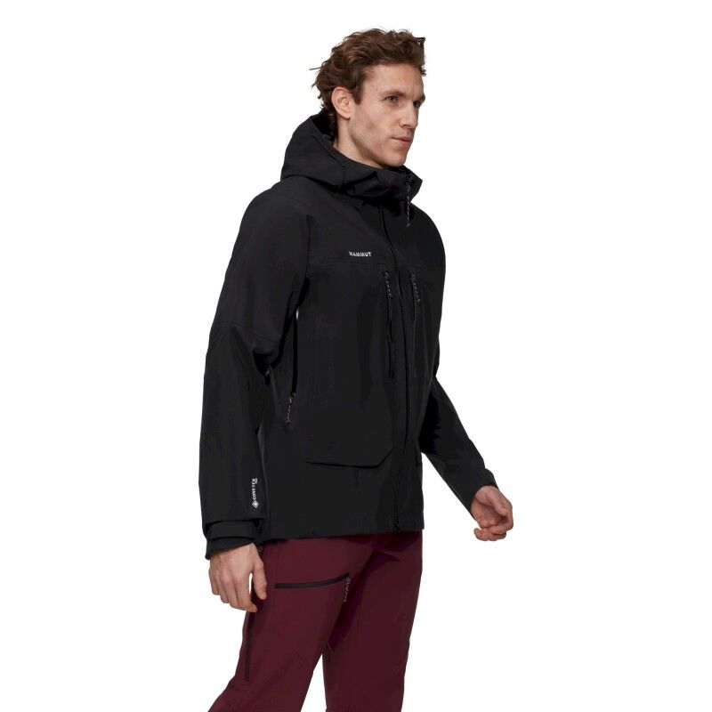 Mammut Crater Pro HS Hooded Jacket - Casaco impermeável homem | Hardloop