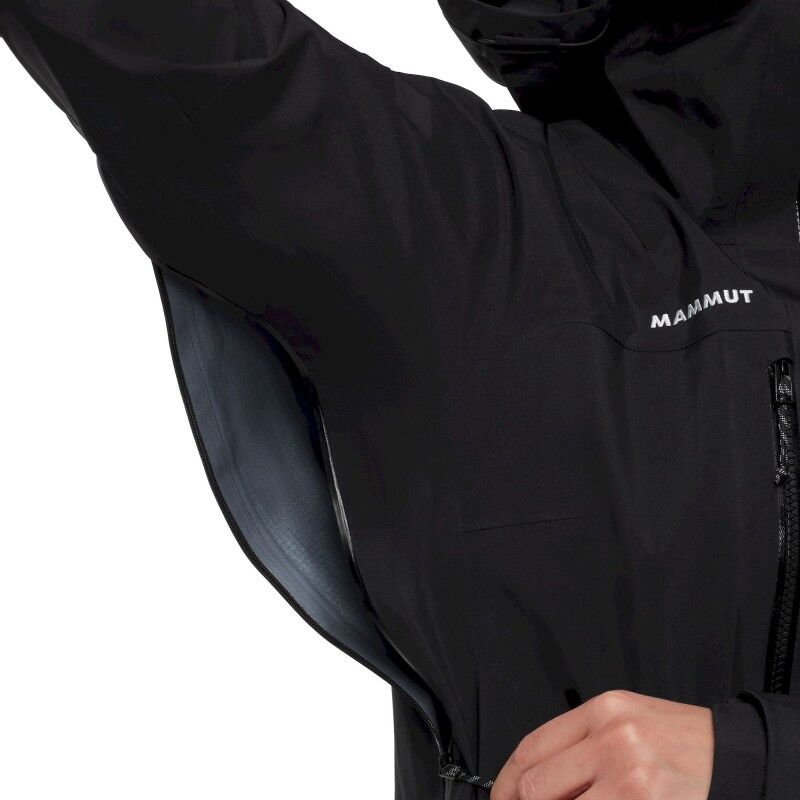 Mammut Crater Pro HS Hooded Jacket - Dámská nepromokavá bunda | Hardloop