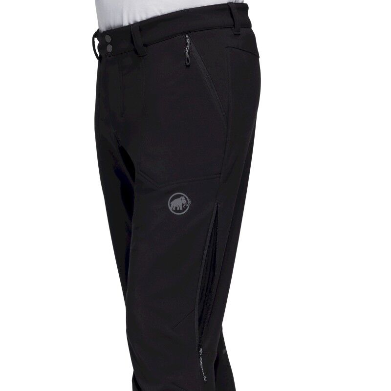 Mammut Runbold Winter SO Pants - Spodnie softshell męskie | Hardloop