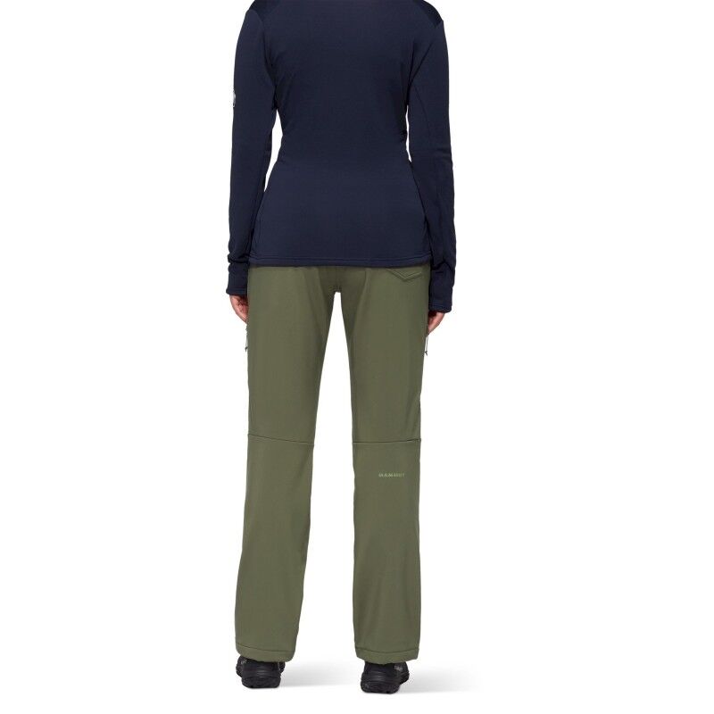 Mammut Runbold Winter SO Pants - Pantalon softshell femme | Hardloop