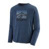 Line Logo Ridge: Stone Blue X-Dye