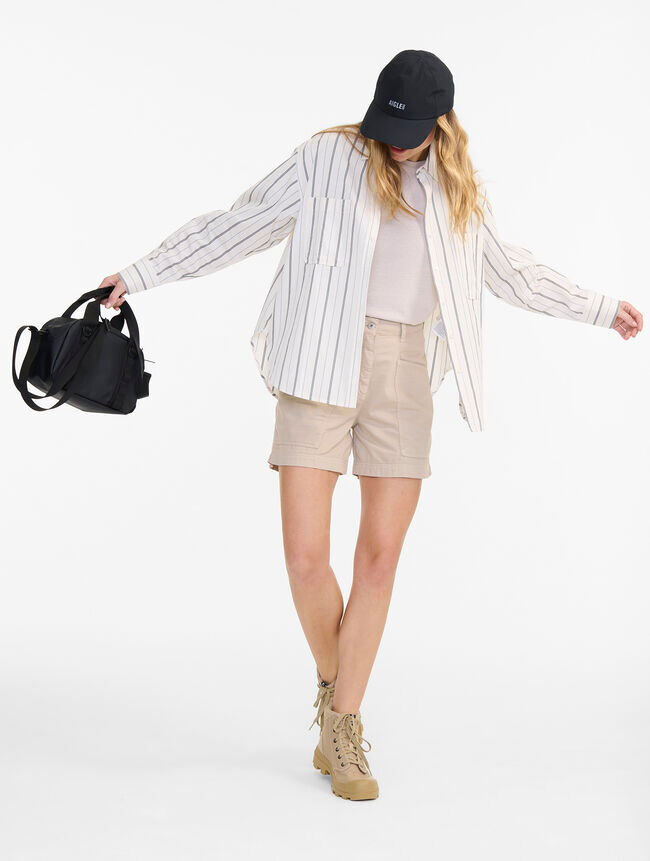 Aigle Chemise Rayée Coton - Koszula damski | Hardloop