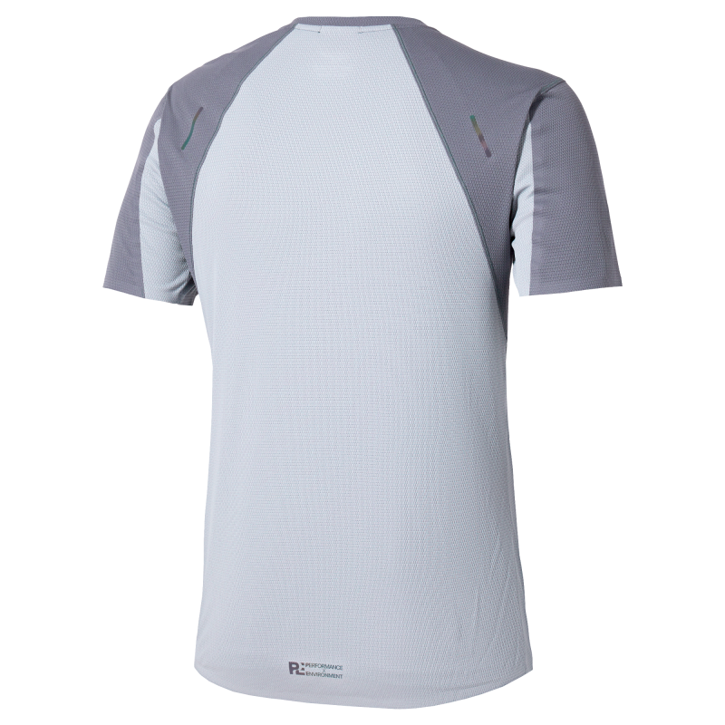 Mizuno Tech Light Dryaeroflow Short Sleeve Tee - T-shirt - Uomo | Hardloop