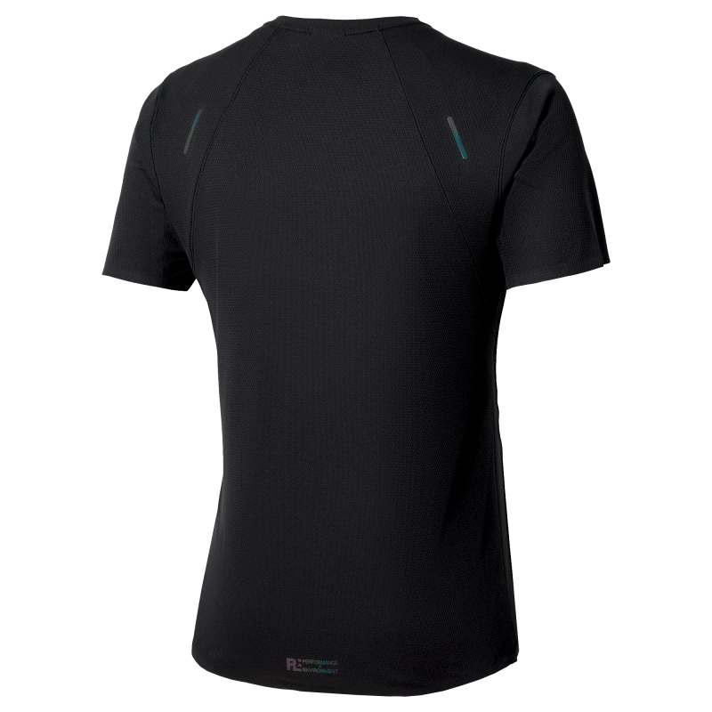 Mizuno Tech Light Dryaeroflow Short Sleeve Tee - T-shirt - Heren | Hardloop