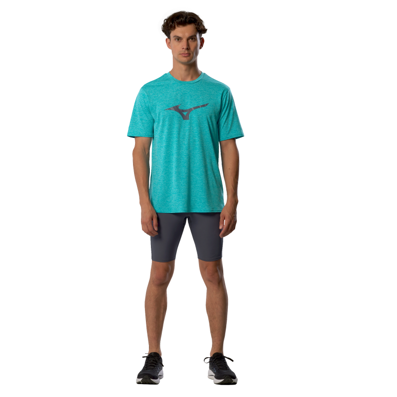 Mizuno Core Runbird Short Sleeve Tee - T-shirt - Uomo | Hardloop