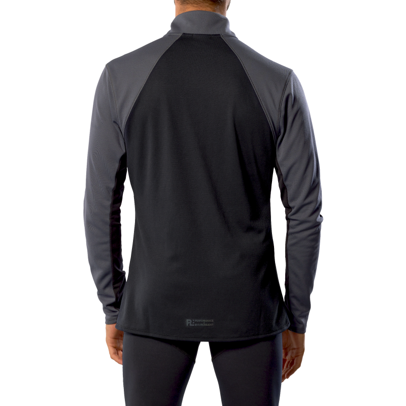 Mizuno Tech Thermal Charge Half Zip Long Sleeve Tee - T-shirt - Uomo | Hardloop