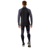 Mizuno Tech Thermal Charge Half Zip Long Sleeve Tee - T-paita - Miehet | Hardloop