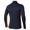Mizuno Tech Thermal Charge Half Zip Long Sleeve Tee - Camiseta - Hombre | Hardloop
