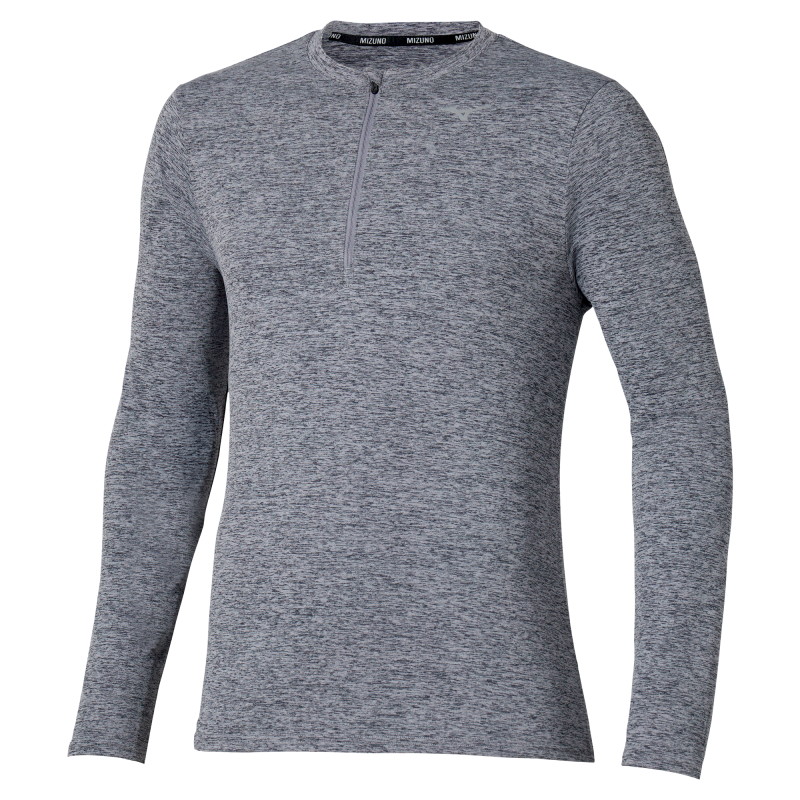 Core Impulse Half Zip Long Sleeve Tee - T-Shirt - Herren
