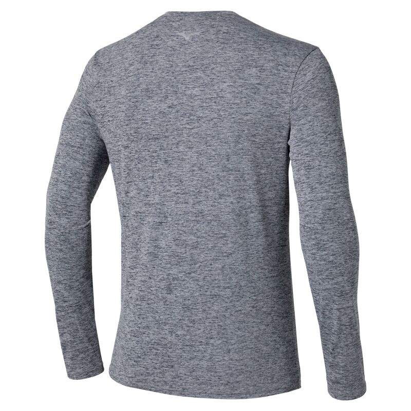 Mizuno Core Impulse Half Zip Long Sleeve Tee - T-shirt - Uomo | Hardloop