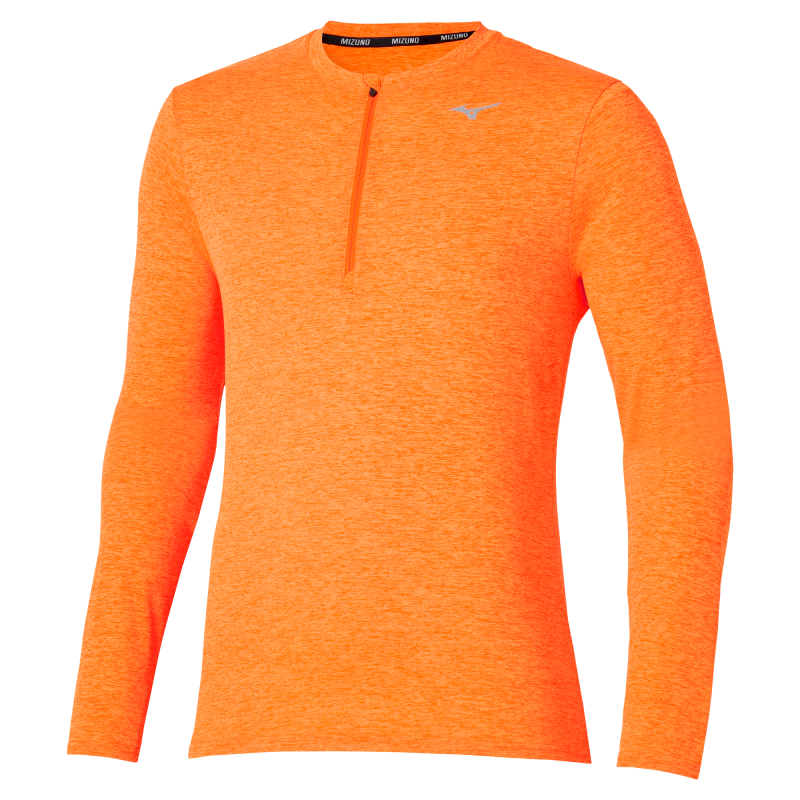 Core Impulse Half Zip Long Sleeve Tee - T-Shirt - Herren