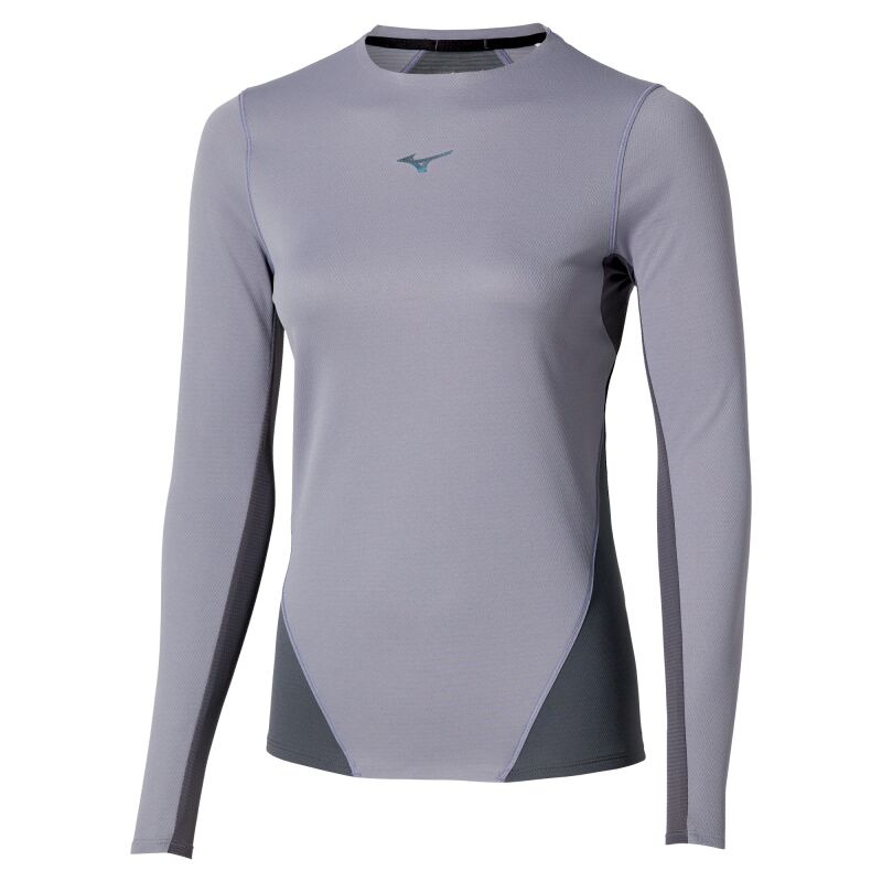 Mizuno Tech Thermal Charge Long Sleeve Tee - T-Shirt - Damen | Hardloop