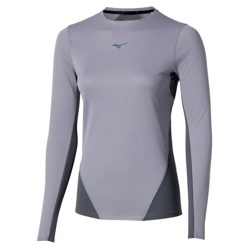 Mizuno Tech Thermal Charge Long Sleeve Tee - T-shirt - Donna | Hardloop