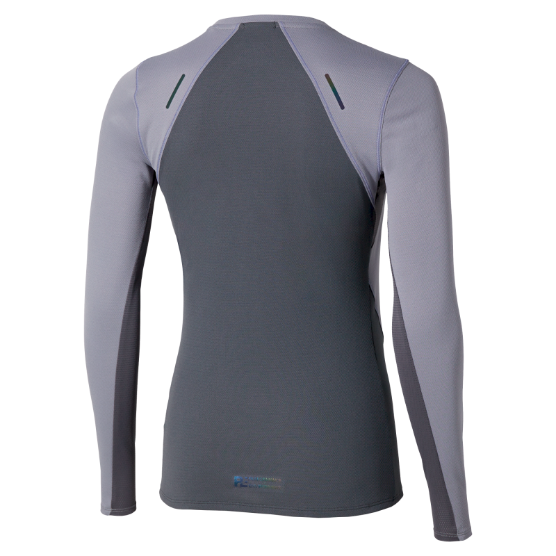 Mizuno Tech Thermal Charge Long Sleeve Tee - T-Shirt - Damen | Hardloop