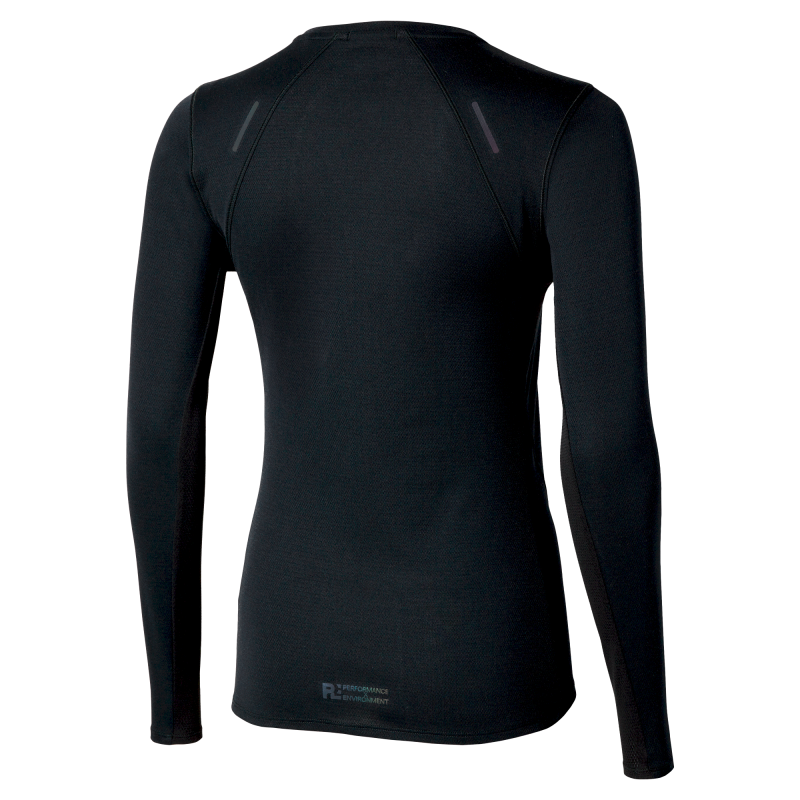 Mizuno Tech Thermal Charge Long Sleeve Tee - T-shirt - Dames | Hardloop