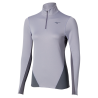Mizuno Tech Thermal Charge Half Zip Long Sleeve Tee - T-shirt - Damer | Hardloop
