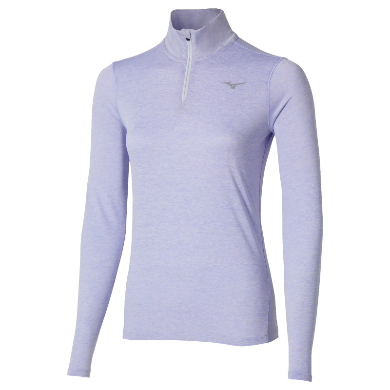 Core Impulse Half Zip Long Sleeve Tee - T-shirt damski