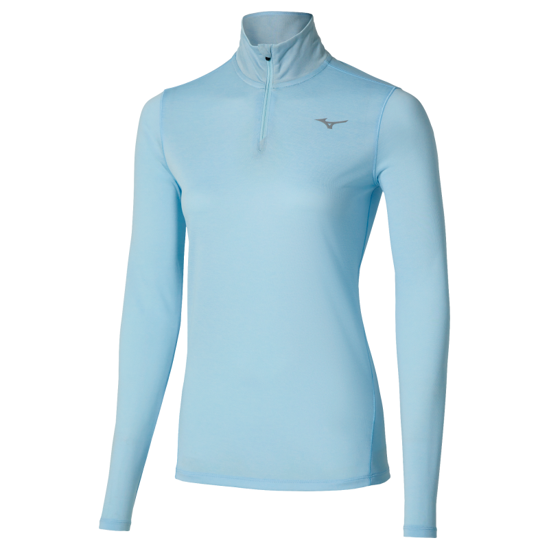 Core Impulse Half Zip Long Sleeve Tee - T-shirt - Dam