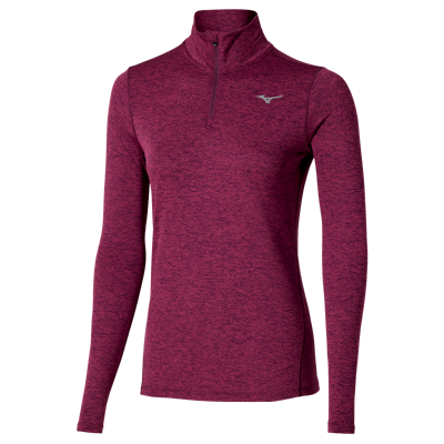 Core Impulse Half Zip Long Sleeve Tee - T-Shirt - Damen