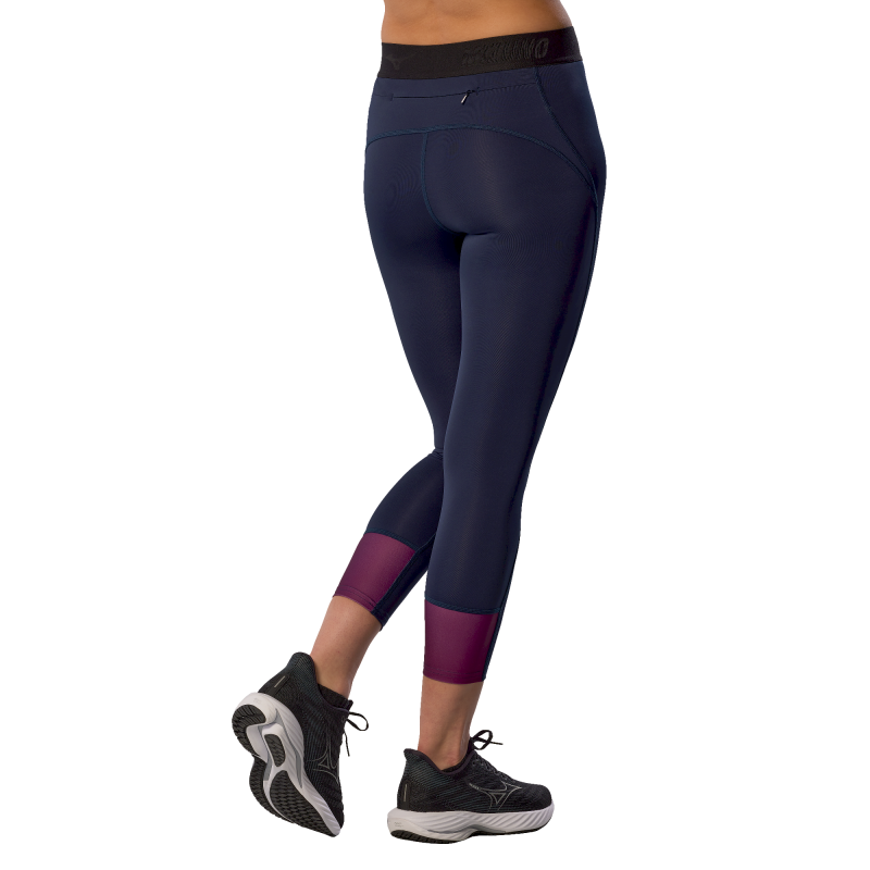 Mizuno Core Impulse 3/4 Tight - Legginsy do biegania damskie | Hardloop