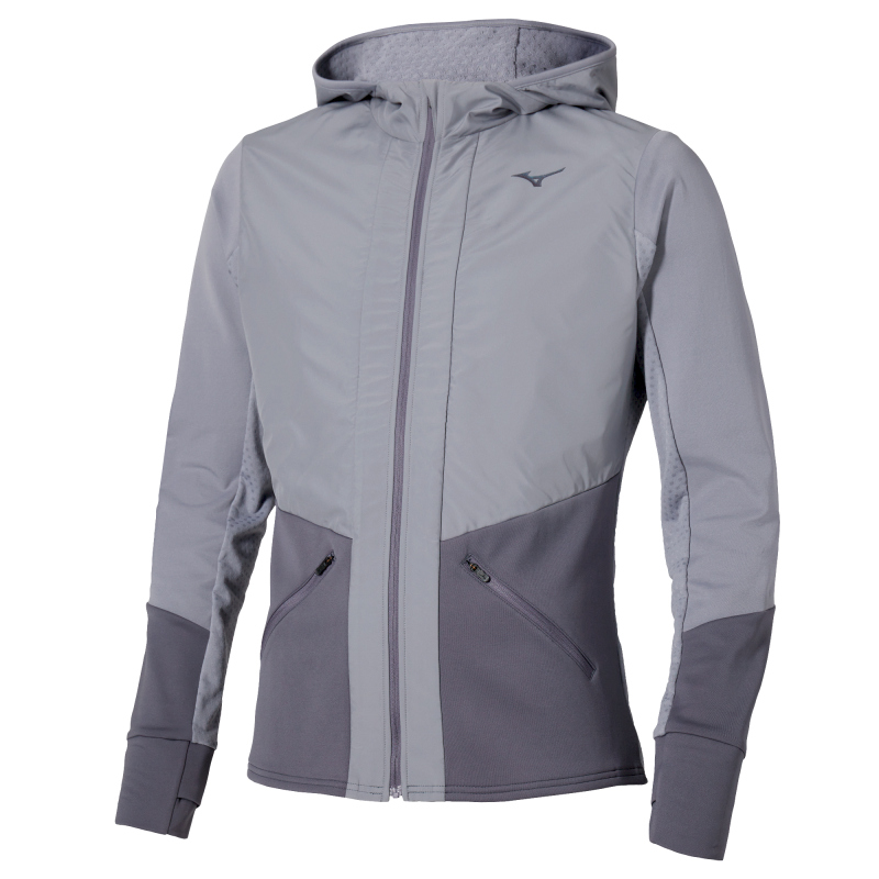 Active Warmalite Hybrid Full Zip Hooded Long Sleeve Top - Juoksupaidat - Miehet