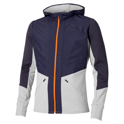 Active Warmalite Hybrid Full Zip Hooded Long Sleeve Top - Kurtka do biegania meska